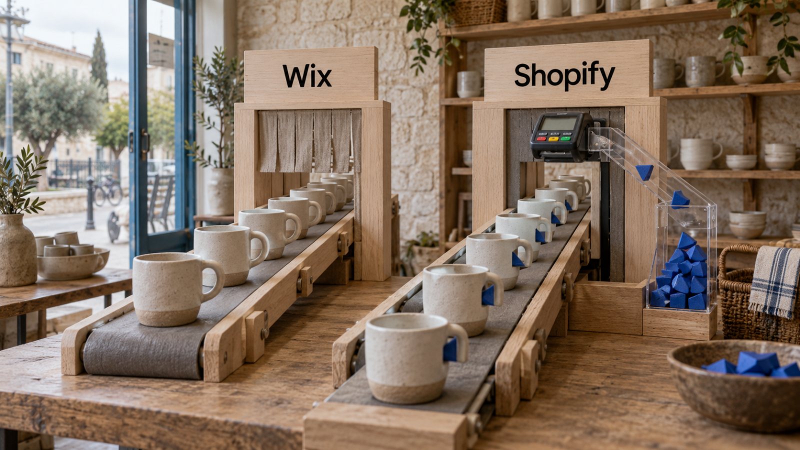 Wix או Shopify בישראל: עמלת צד שלישי יכולה להפוך את המחיר