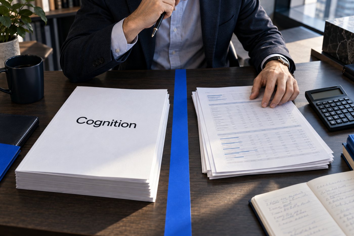 Cognition کی 48 ارب ڈالر قدر اور 90 کروڑ ڈالر run-rate سے تقریباً 53 گنا نسبت کا جائزہ