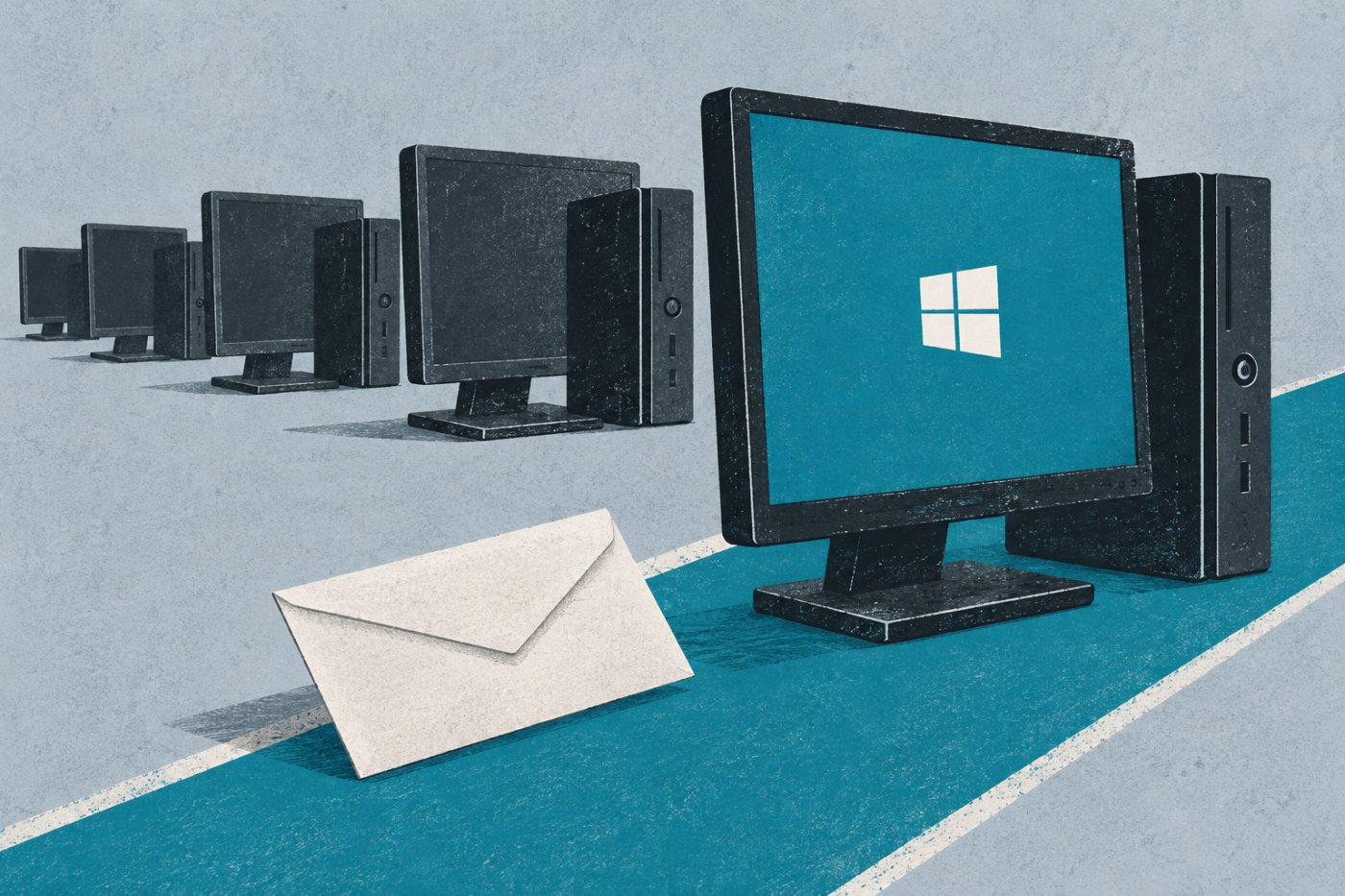دستگاههای Windows در معرض فایلهای دریافتی زودتر برای نصب وصله در صف قرار میگیرند.