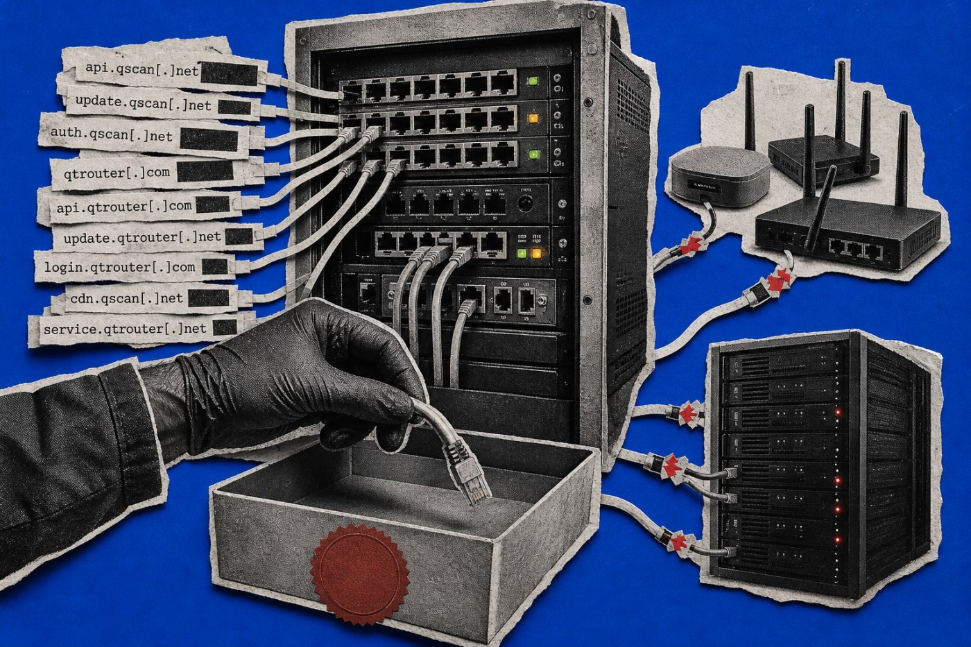 سيطرة السلطات الأمريكية على نطاقات تشغيل QScan وQTRouter وتوقف اتصالات المنصتين بها