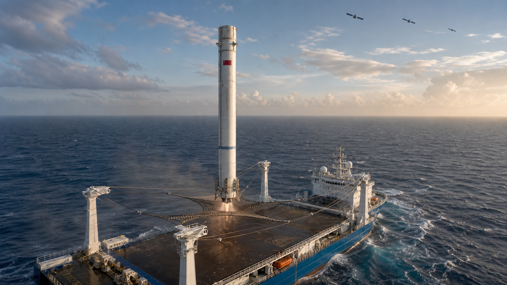 China’s Long March-10B Proves Sea-Net Rocket Recovery