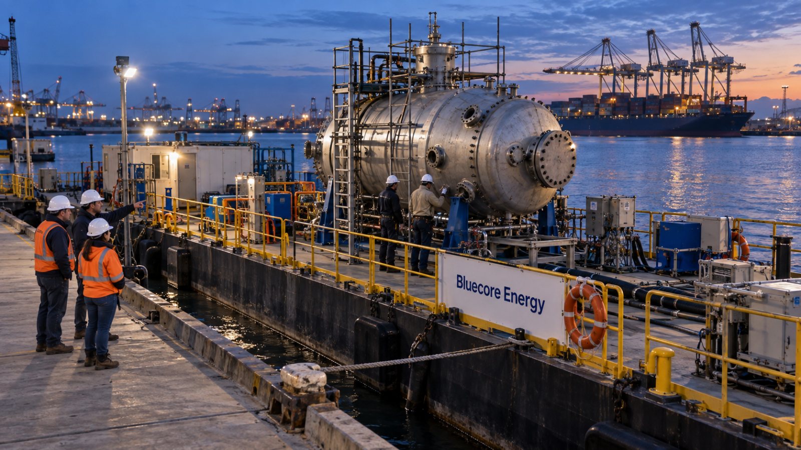 Bluecore получила $50 млн — плавучий реактор пока не прошёл лицензирование