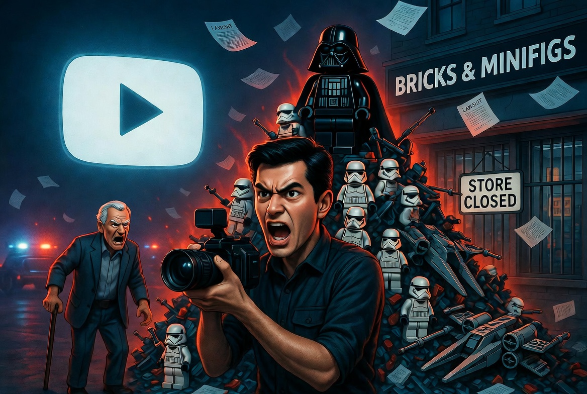 How to Go Viral on YouTube in 2026: Help an 83-Year-Old Man Sell His $200,000 LEGO Collection… and End Up as the Target of a Criminal Investigation