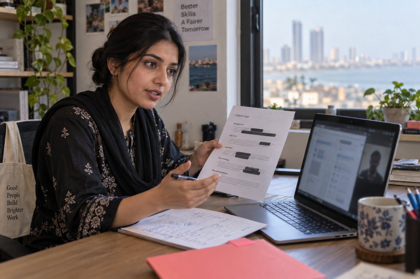 پاکستانی ٹیک امیدوار بیرونِ ملک ملازمت کے جائزے میں AI استعمال، انسانی تصدیق اور محفوظ ڈیٹا ہینڈلنگ کا عملی طریقہ دکھا رہا ہے