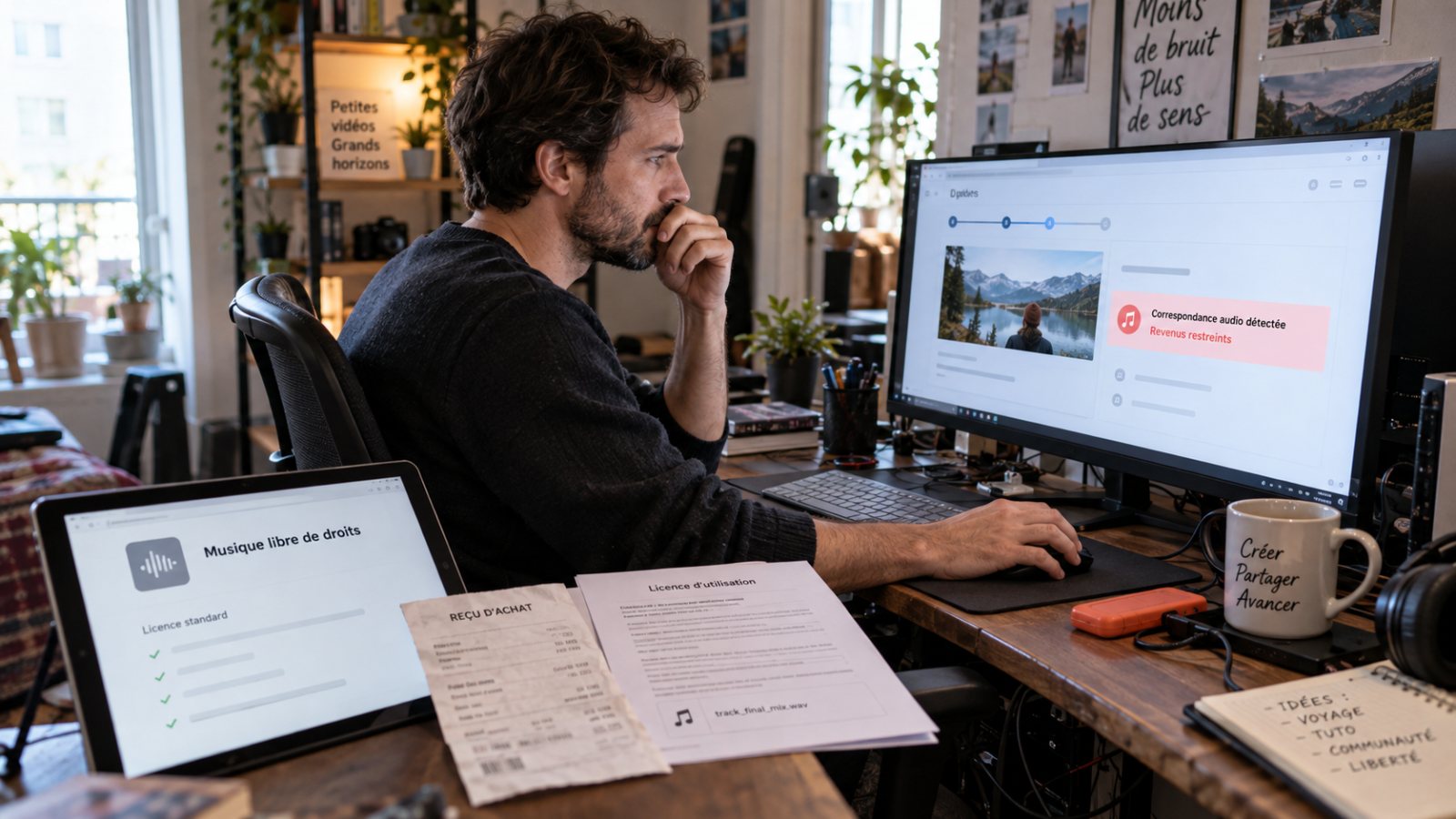 Musique « libre de droits » : Content ID peut tout de même la signaler