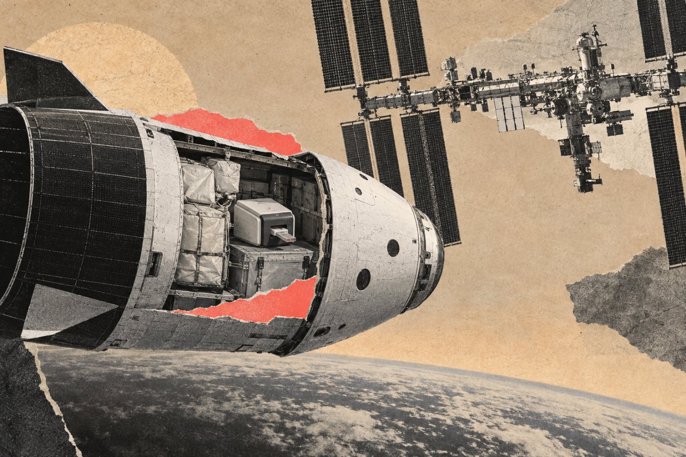 A CRS-35 Dragon teherűrhajó az ISS felé viszi az ACTIS vérvizsgáló eszközt.