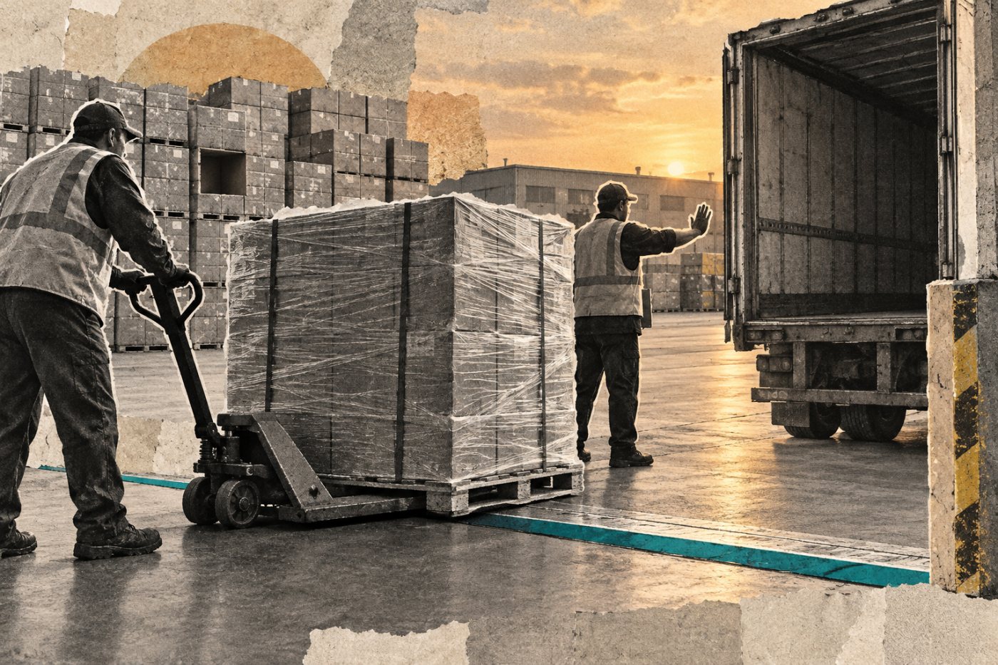 Pengiriman logistik menunggu keputusan operasional sebelum rekomendasi agen menjadi tindakan.