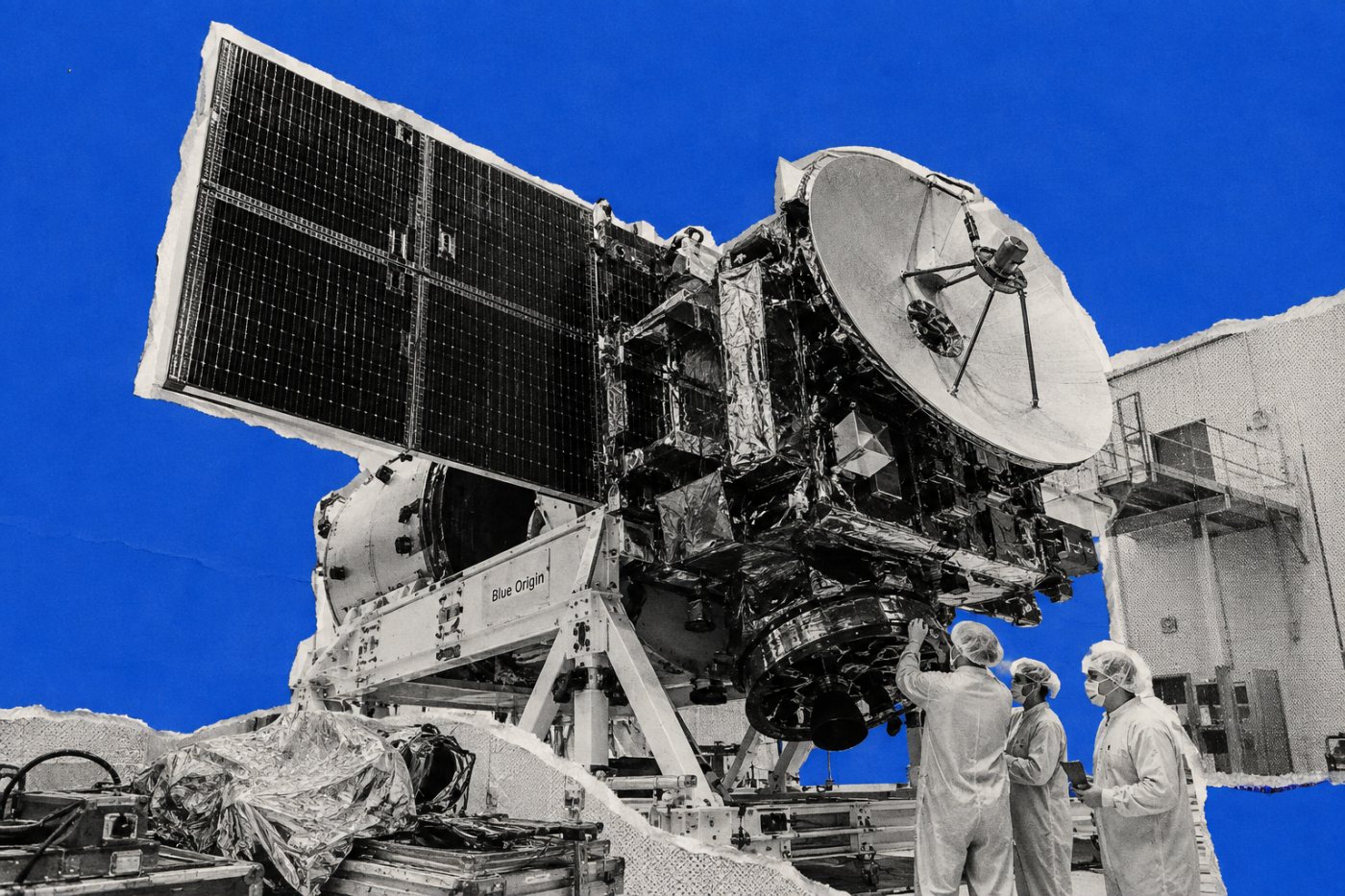 Blue Origin کے Mars telecommunications spacecraft کی مکمل integration اور 2028 delivery کی تیاری