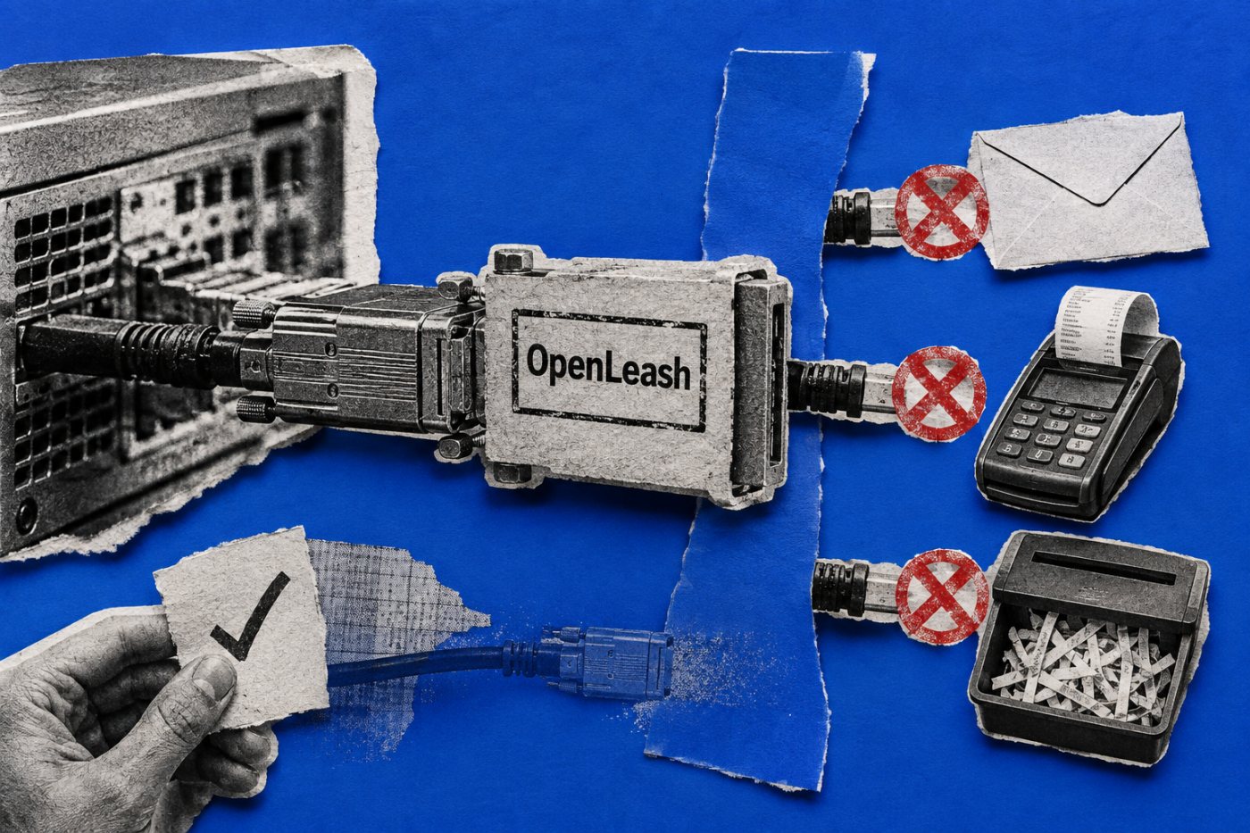 Integração do OpenLeash interrompe o caminho de execução quando a decisão não é ALLOW