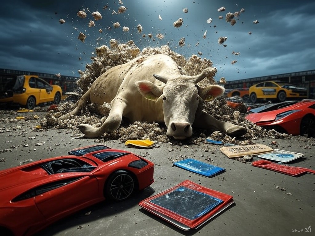 The Crypto Market: "No Matter How You Move, The Cow is Dead"