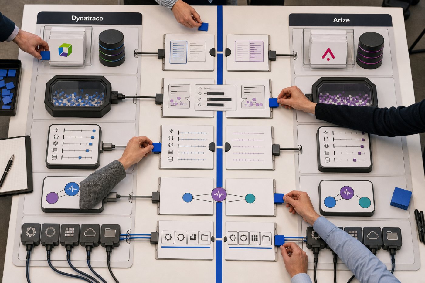 Teams assess packaging, telemetry movement, pricing, support and roadmap continuity for the pending Dynatrace–Arize integration.