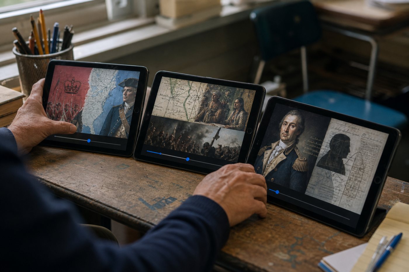 Tres cursos temáticos convierten The American Revolution en recorridos sobre lealtades coloniales, naciones indígenas y la memoria de Benedict Arnold.