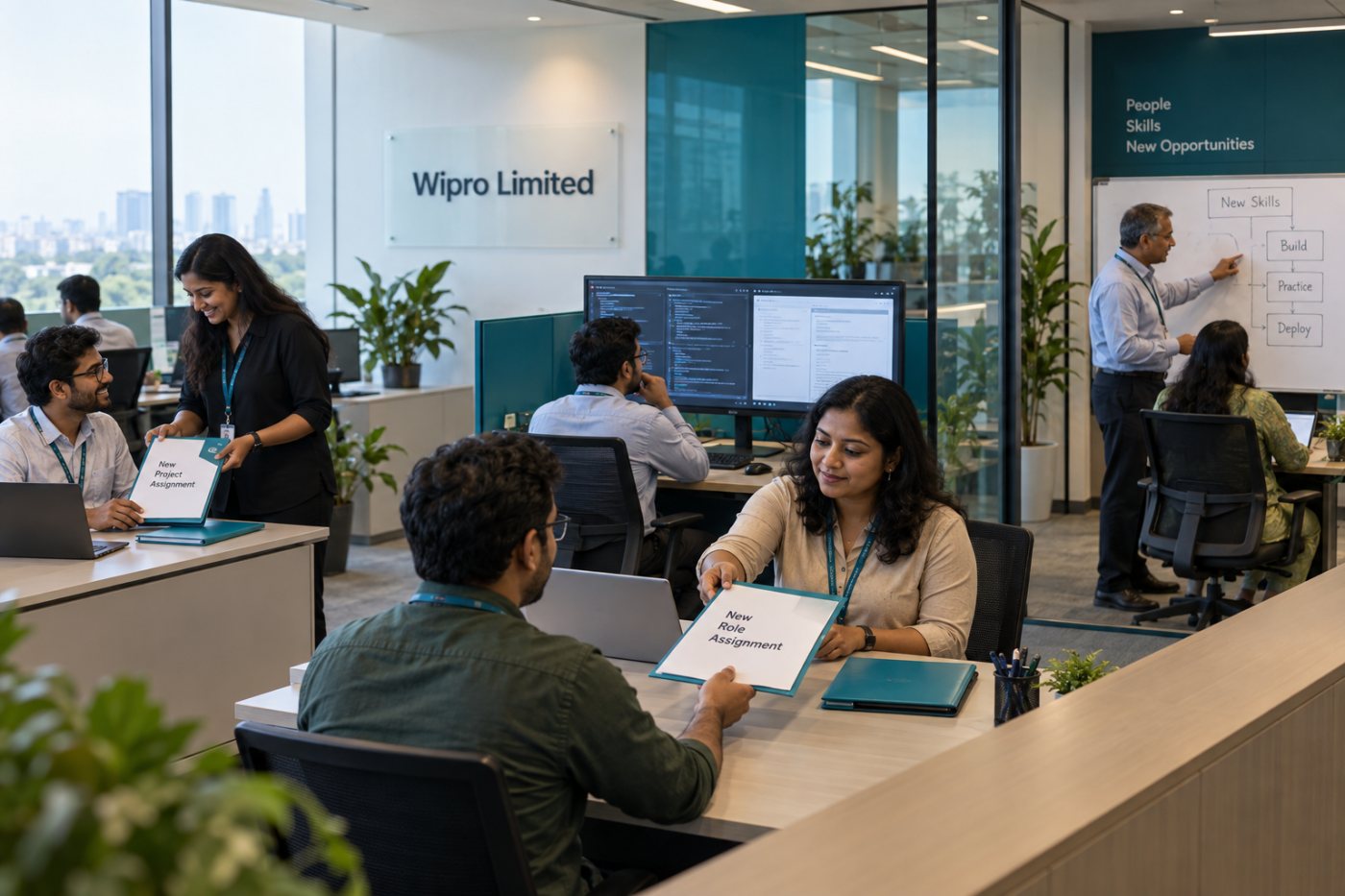 Wipro-র কর্মীরা নতুন client assignment, AI তদারকি ও ভূমিকা-ভিত্তিক প্রশিক্ষণে পুনর্বিন্যাস হচ্ছেন
