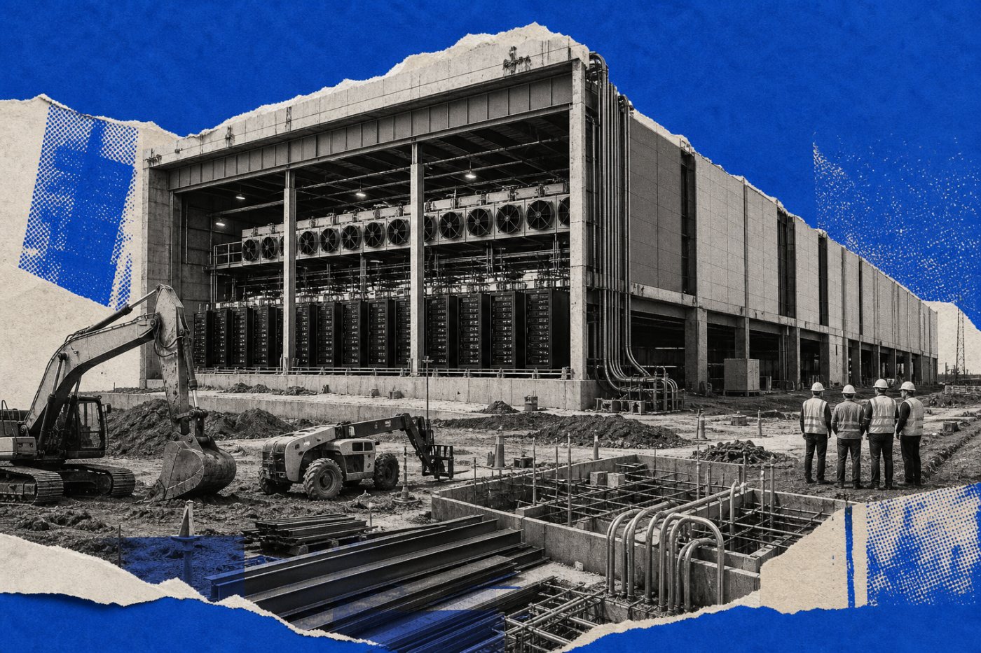 Expansão de centros de dados terrestres evidencia o alto investimento necessário antes da geração de retorno.
