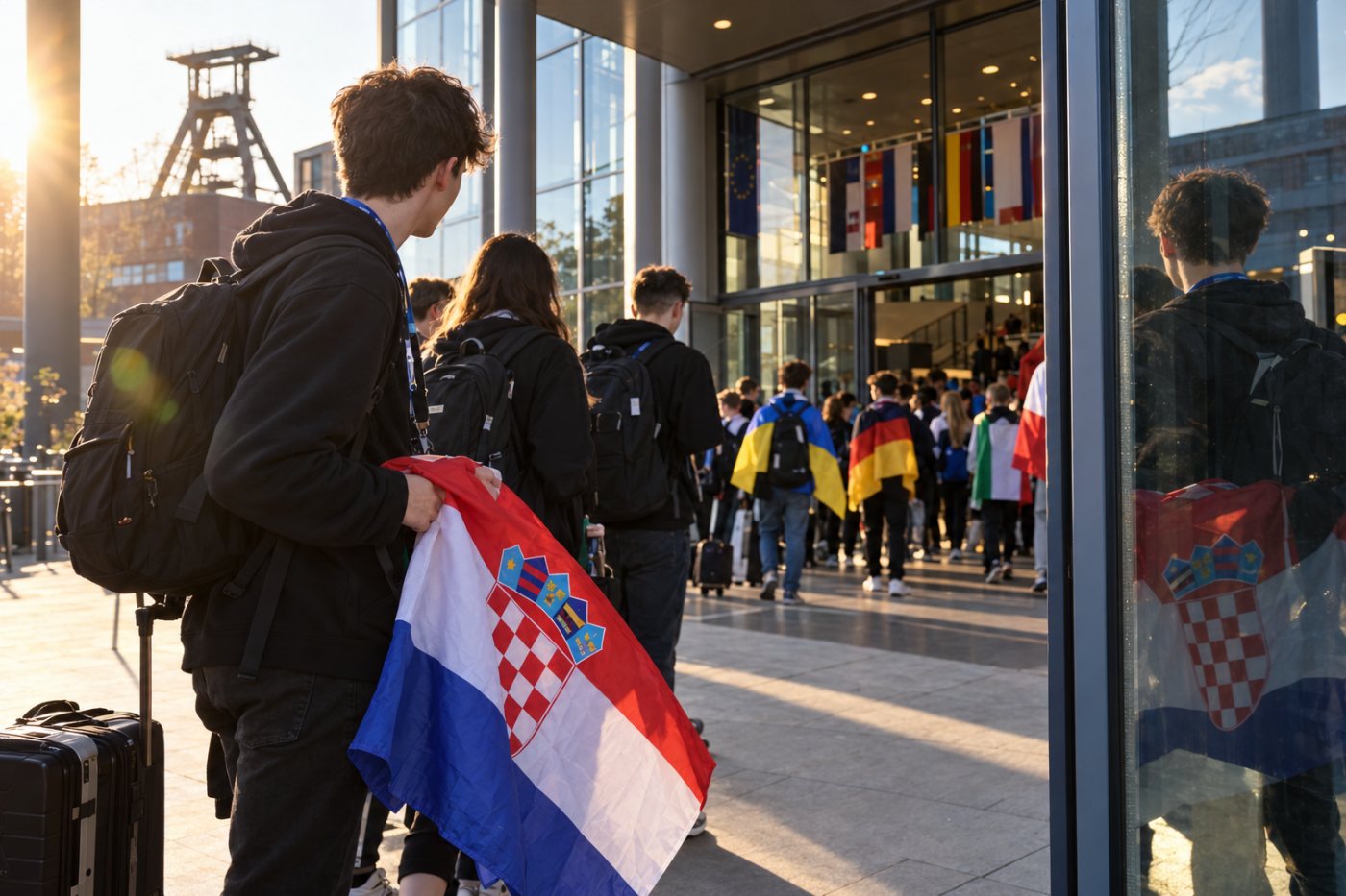 Hrvatska reprezentacija na europskom natjecanju nakon odabira kroz Hacknite i Hackultet.
