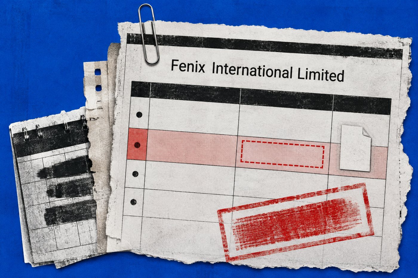 Le dossier de Fenix International Limited signale le retard des comptes clos le 30 novembre 2025 sans publier leurs résultats.