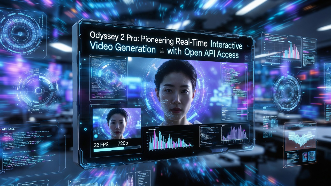 Odyssey 2 Pro: Pioneering Real-Time Interactive Video Generation with Open API Access