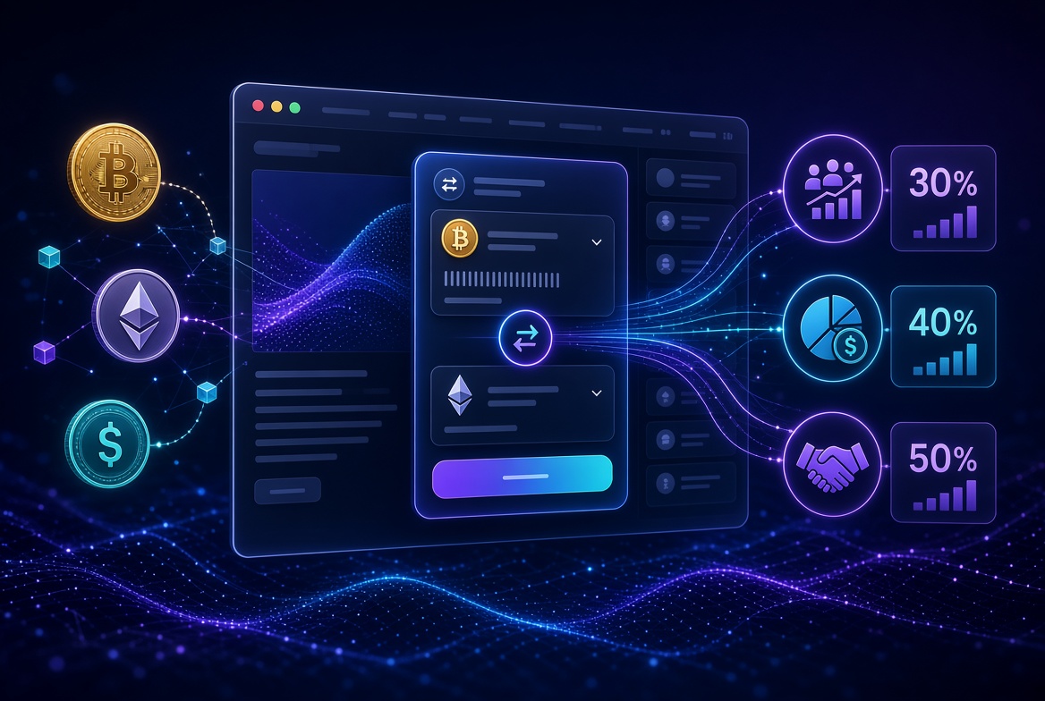 How Crypto Exchange Widgets Help Websites Monetize Crypto Traffic