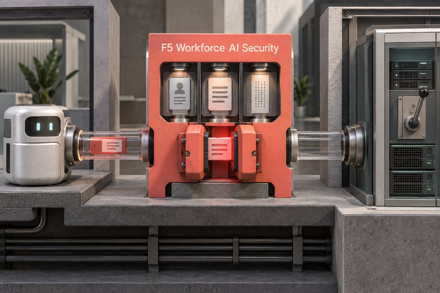 F5 Workforce AI Security memeriksa panggilan alat agen dan menghentikannya sebelum sistem perusahaan menjalankan tindakan.