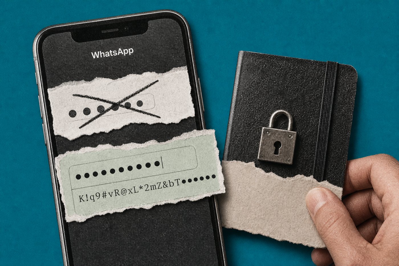 WhatsApp में छह अंकों के PIN से लंबे मिश्रित-वर्ण पासवर्ड में स्थानांतरण