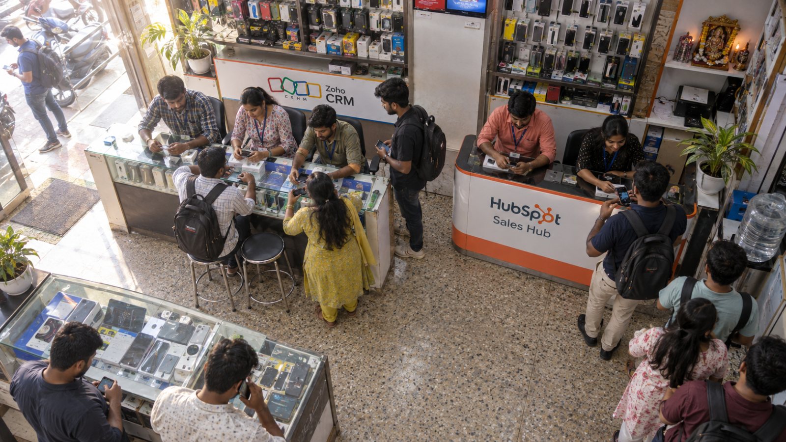 HubSpot या Zoho CRM: आसान शुरुआत बनाम कम प्रति-सीट खर्च