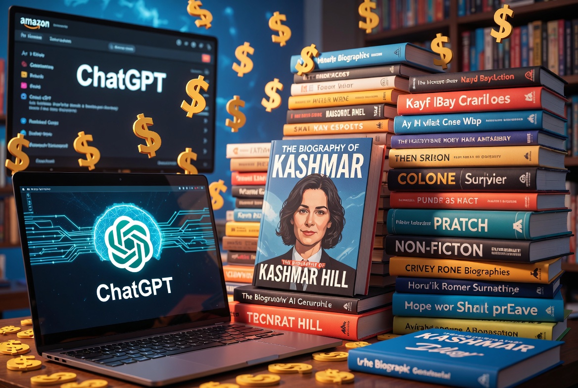 The AI Slop Gold Rush on Amazon: How One Journalist Found Her Own Fake Biography
