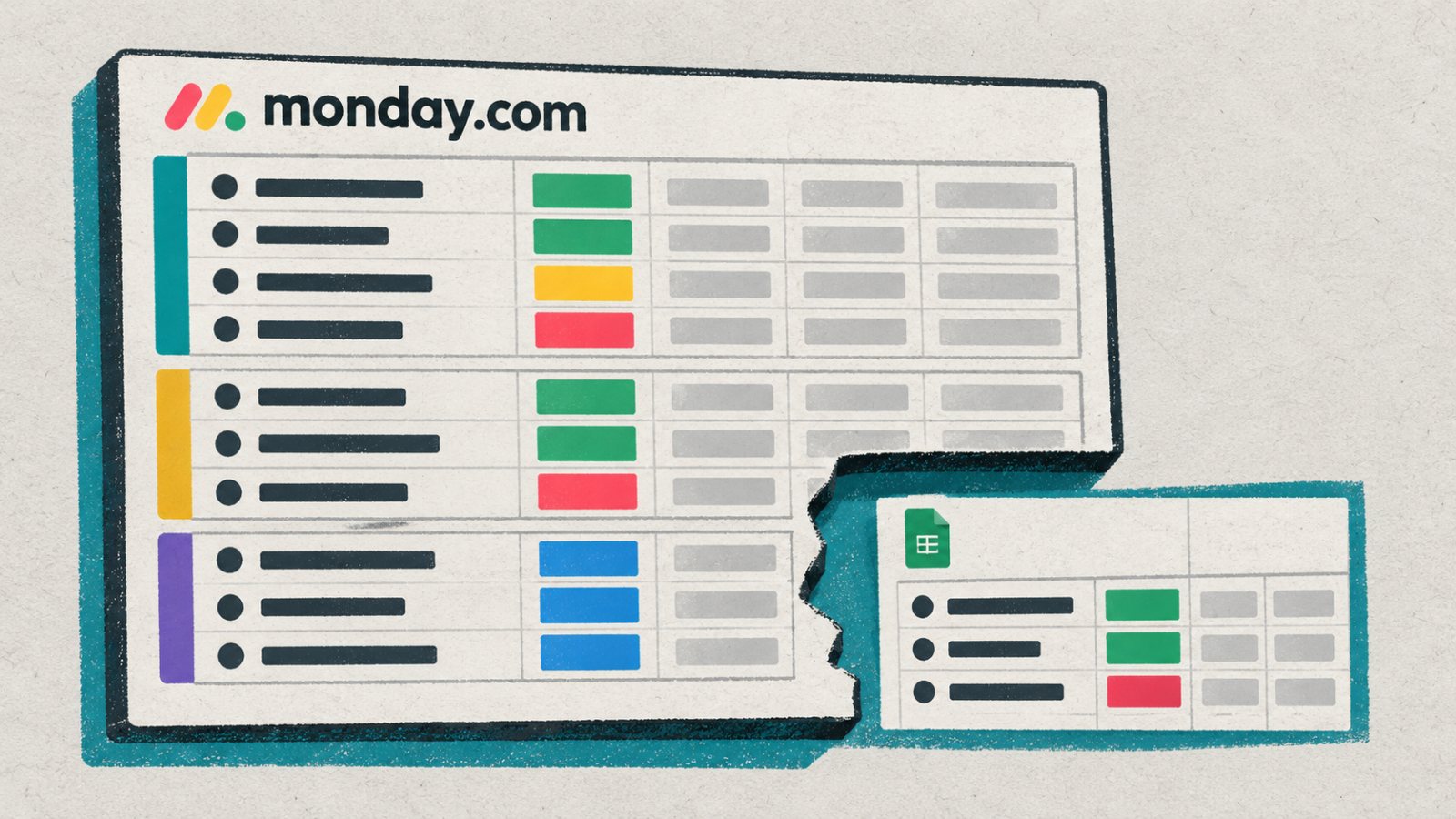 Gemini מתחבר ל־monday.com — אבל כרגע הוא רק קורא