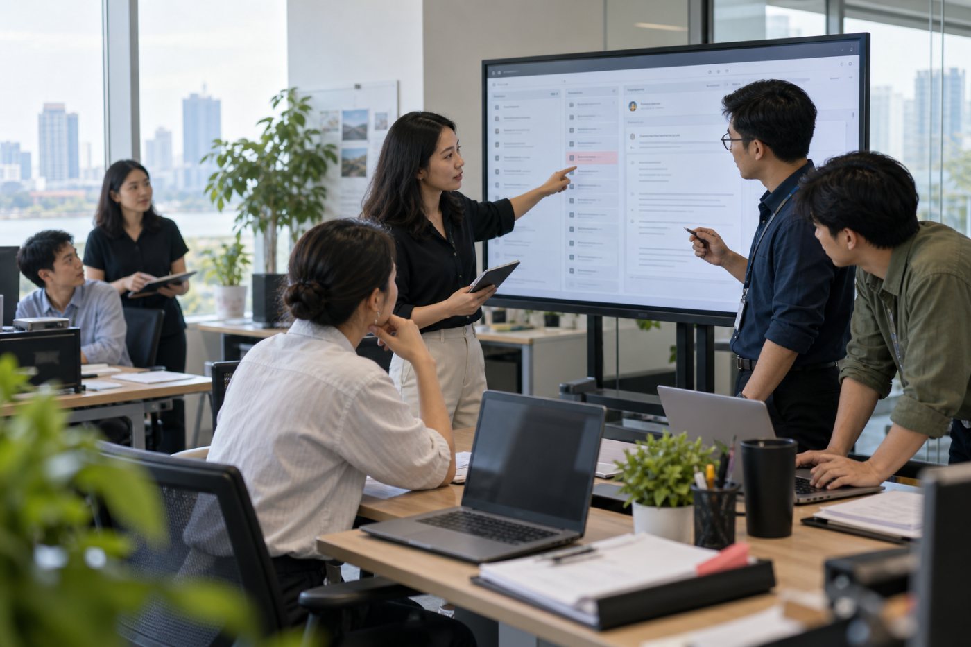 Đội vận hành kiểm tra quyền truy cập, ngoại lệ và bước phê duyệt của tác tử Gemini Enterprise trước khi mở rộng.