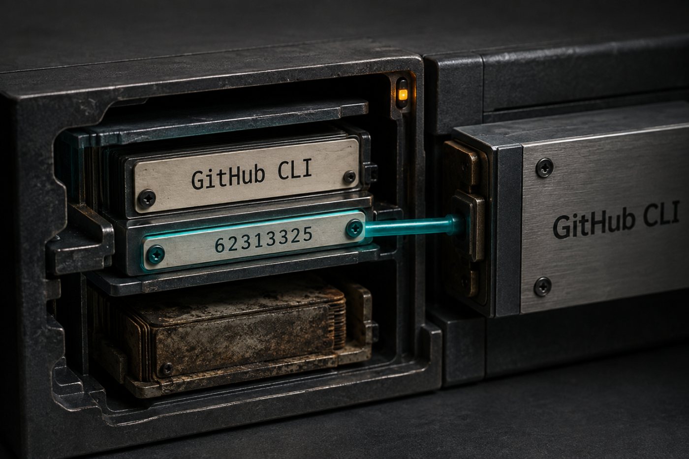 Linux package-source inspection confirms that the GitHub CLI replacement signing key is trusted.