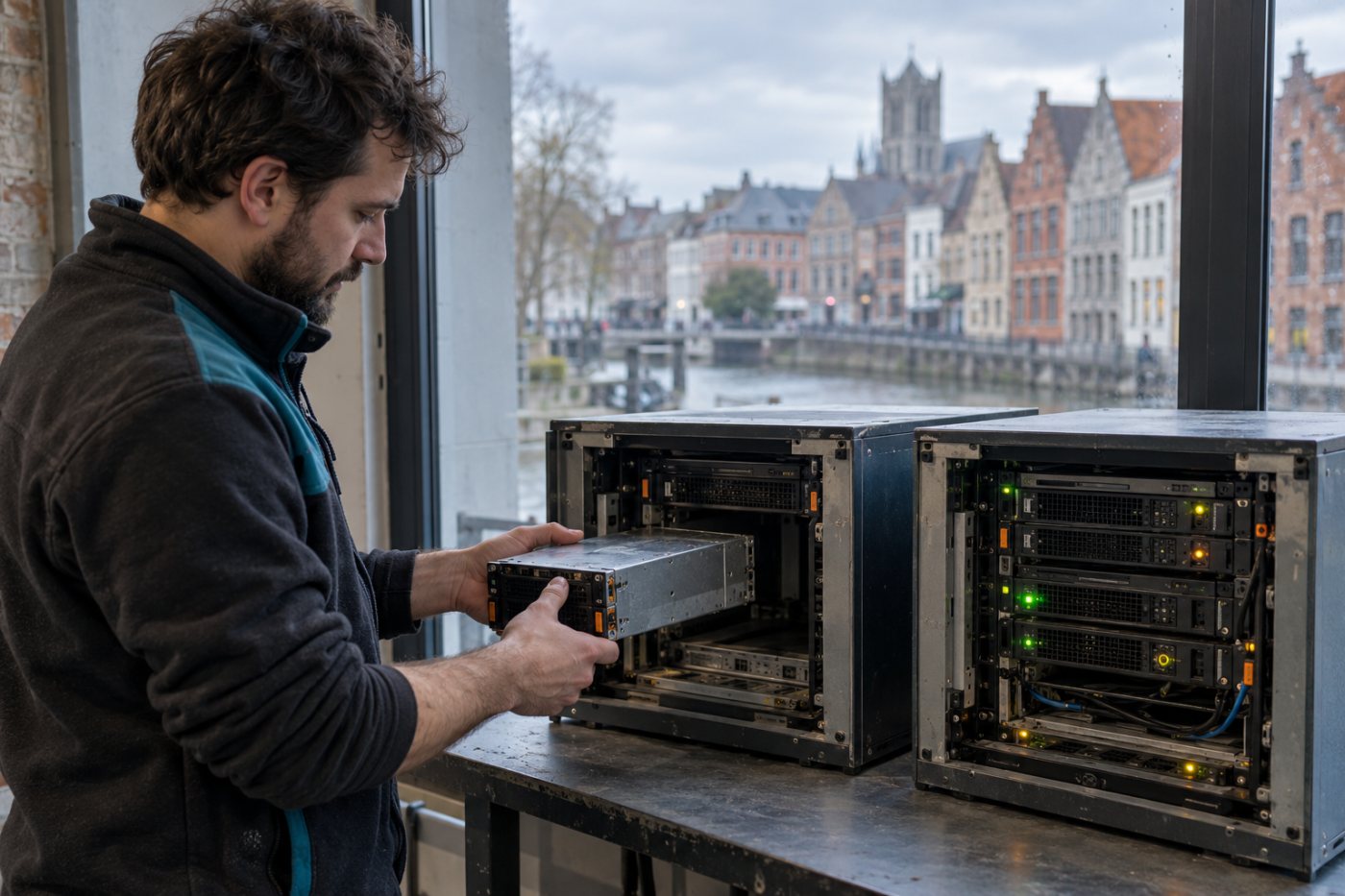 Vanuit Gent biedt CloudKnife voorstellen voor cloudcapaciteit aan; klanten bepalen zelf welke aanpassing volgt.