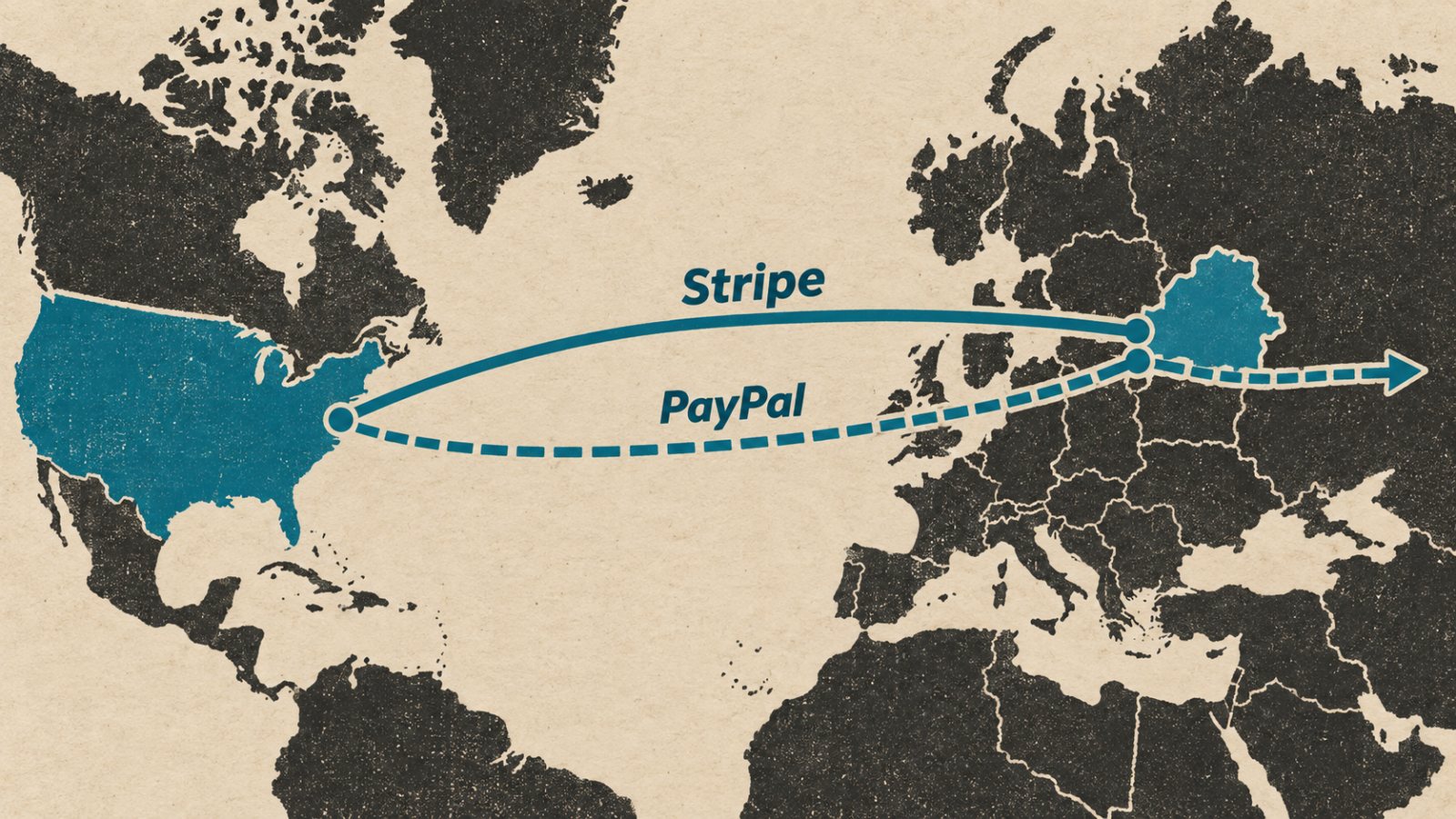 PayPal ці Stripe: для бізнесу з Беларусі краіна рэгістрацыі важнейшая за тарыф