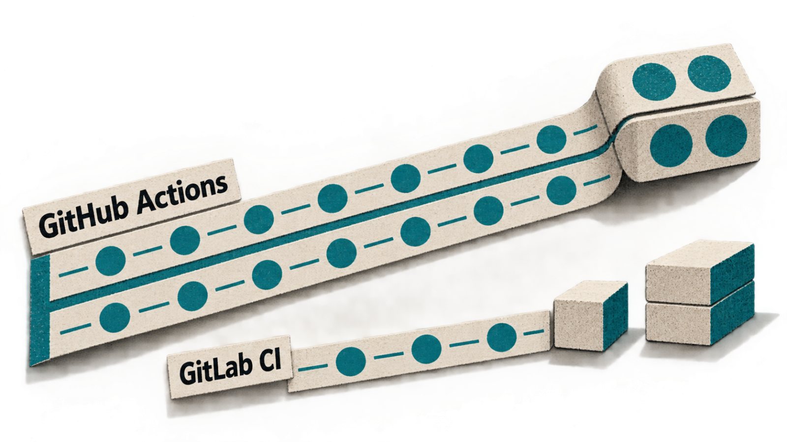 GitHub Actions või GitLab CI: tasuta minutid ei näita meeskonna kogukulu