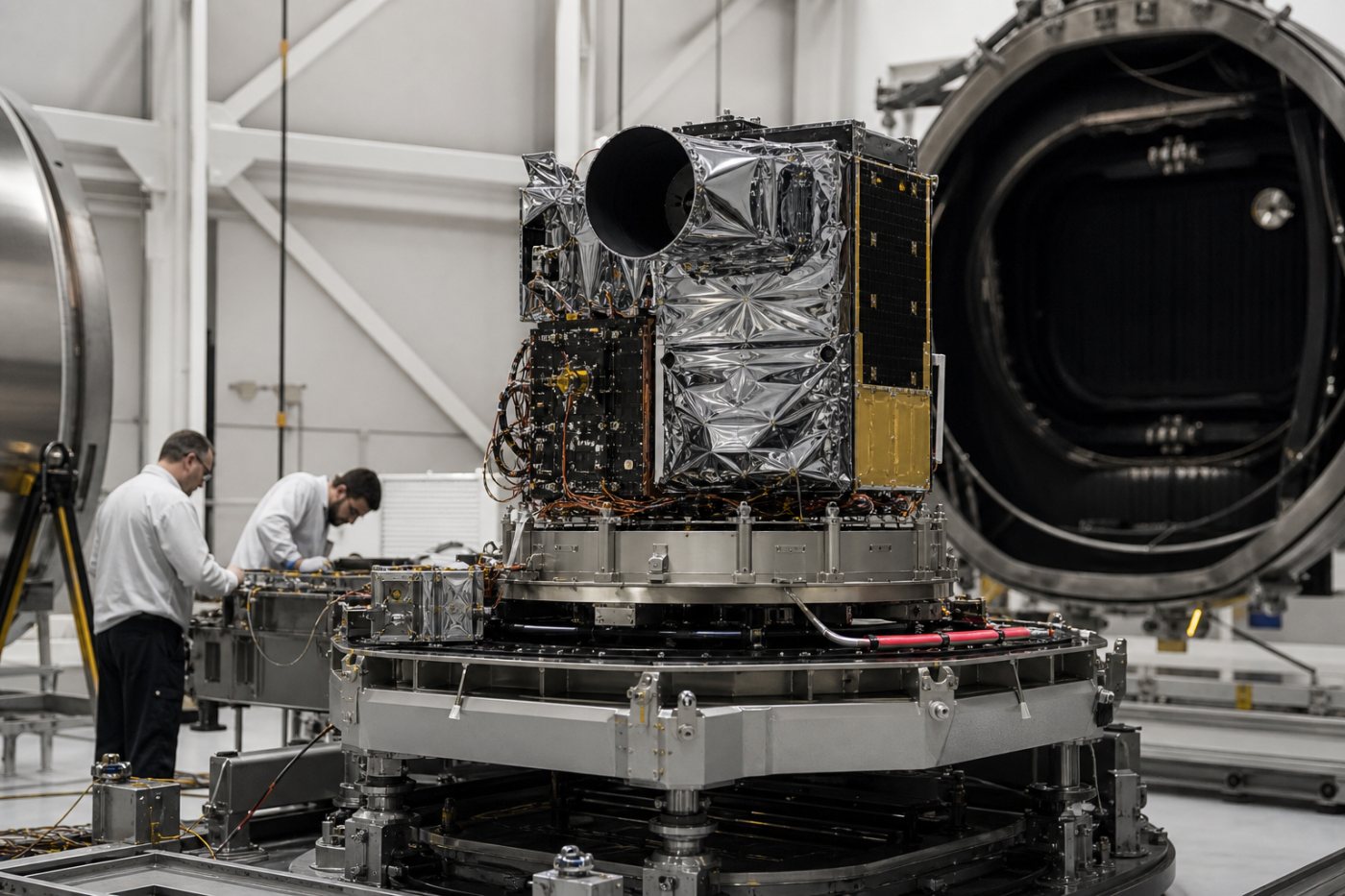 Spire-এর hyperspectral microwave sounder ও ছোট স্যাটেলাইট flight readiness পরীক্ষার মধ্য দিয়ে যাচ্ছে