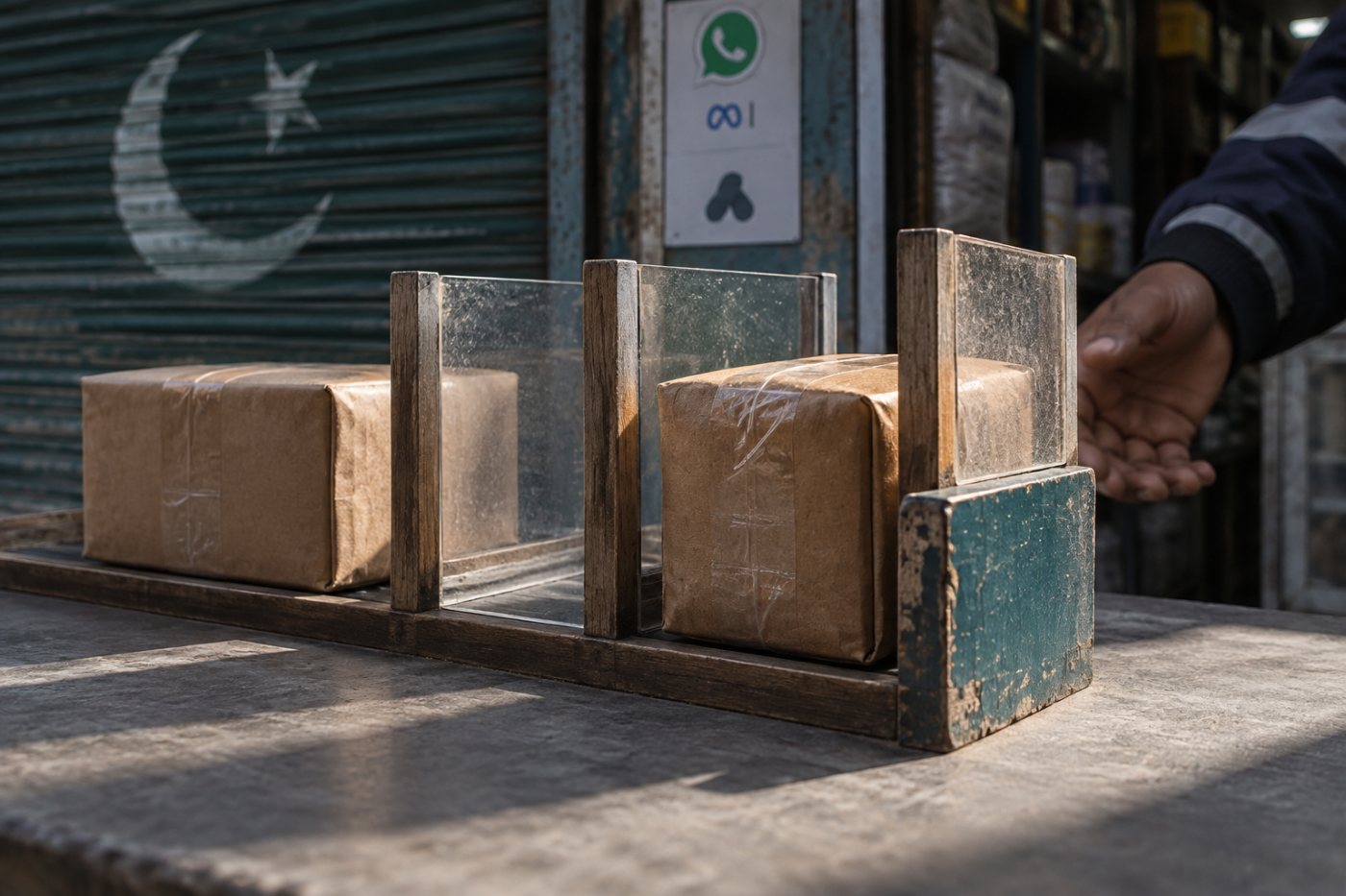 پاکستانی کاروبار میں اجازتوں کے مطابق customer order کا منظور شدہ handoff اور رکا ہوا غیر مجاز عمل