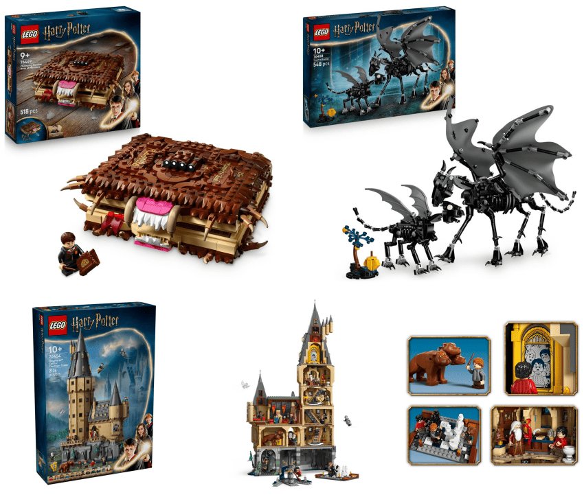Lego Unveils Spellbinding Harry Potter Sets for June 2025: Millennials, Brace Yourselves!