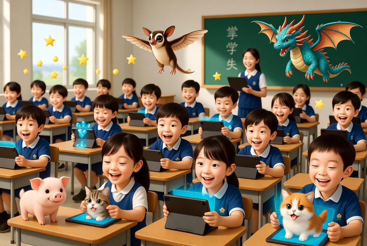 China Just Gamified School with Digital Pets — And Kids Are Begging for More Homework