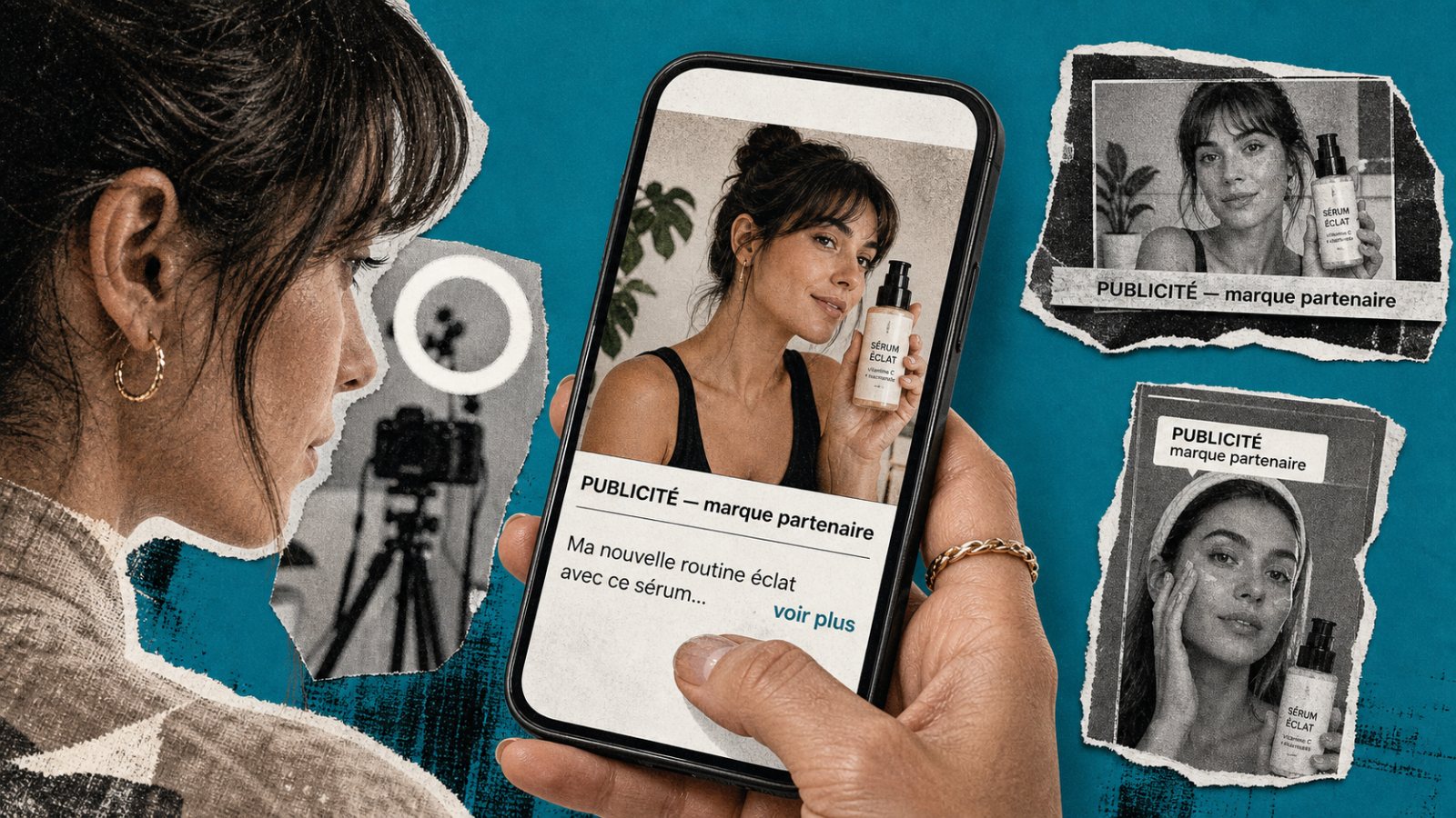Publication sponsorisée : la mention doit précéder « voir plus »