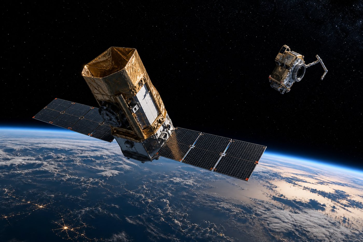 LINK gagal menangkap dan menaikkan orbit Swift sehingga kedua wahana tetap terpisah di orbit rendah Bumi.