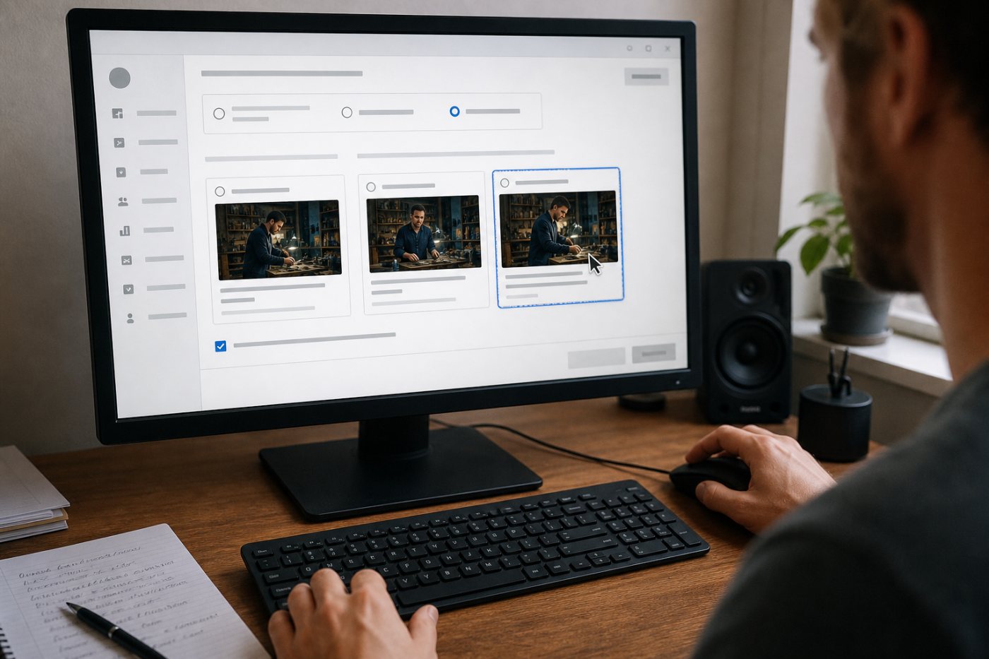 Настройка теста до трёх вариантов заголовка или обложки одного видео в YouTube Studio