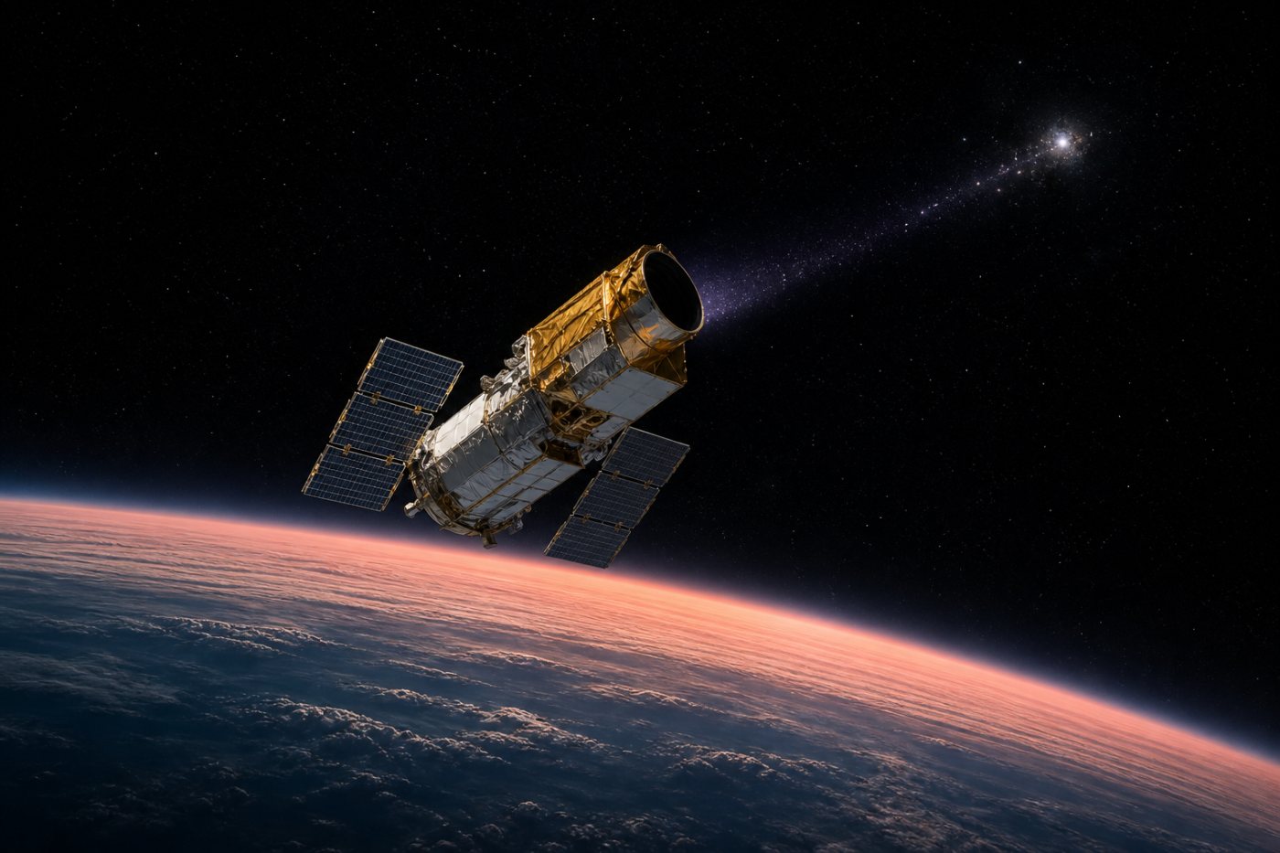 Swift terus mengamati sambil turun menuju ketinggian 300 kilometer yang akan menyulitkan operasinya.