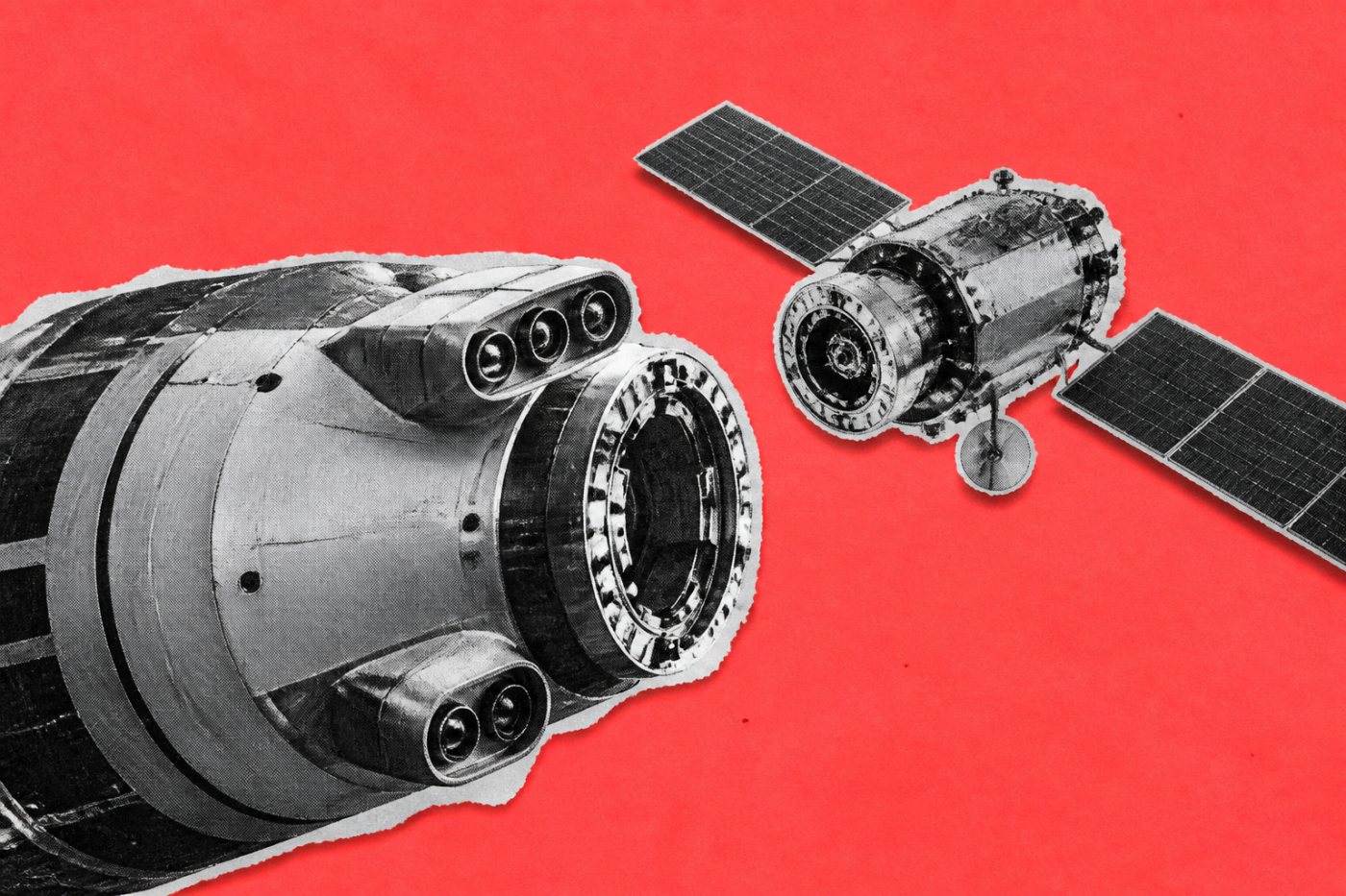 InspeCity-এর পরিকল্পিত servicing spacecraft লক্ষ্য উপগ্রহের কাছে গিয়ে docking ও life-extension সেবার প্রস্তুতি নিচ্ছে