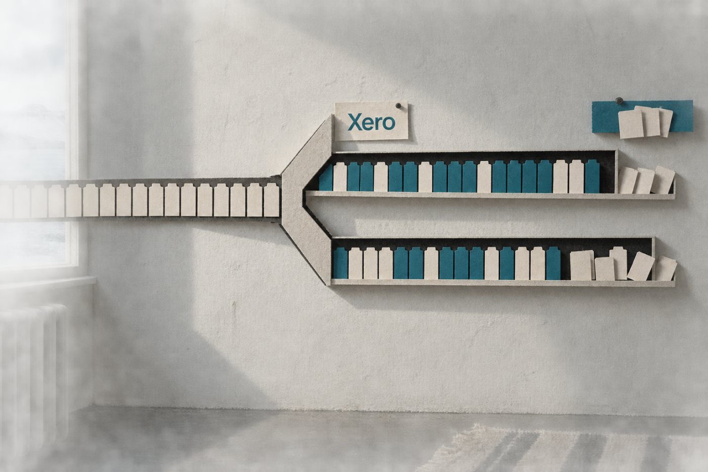 Xero fær 25 stig af 32 og QuickBooks Online 21 í prófun á sömu 162 færslunum.