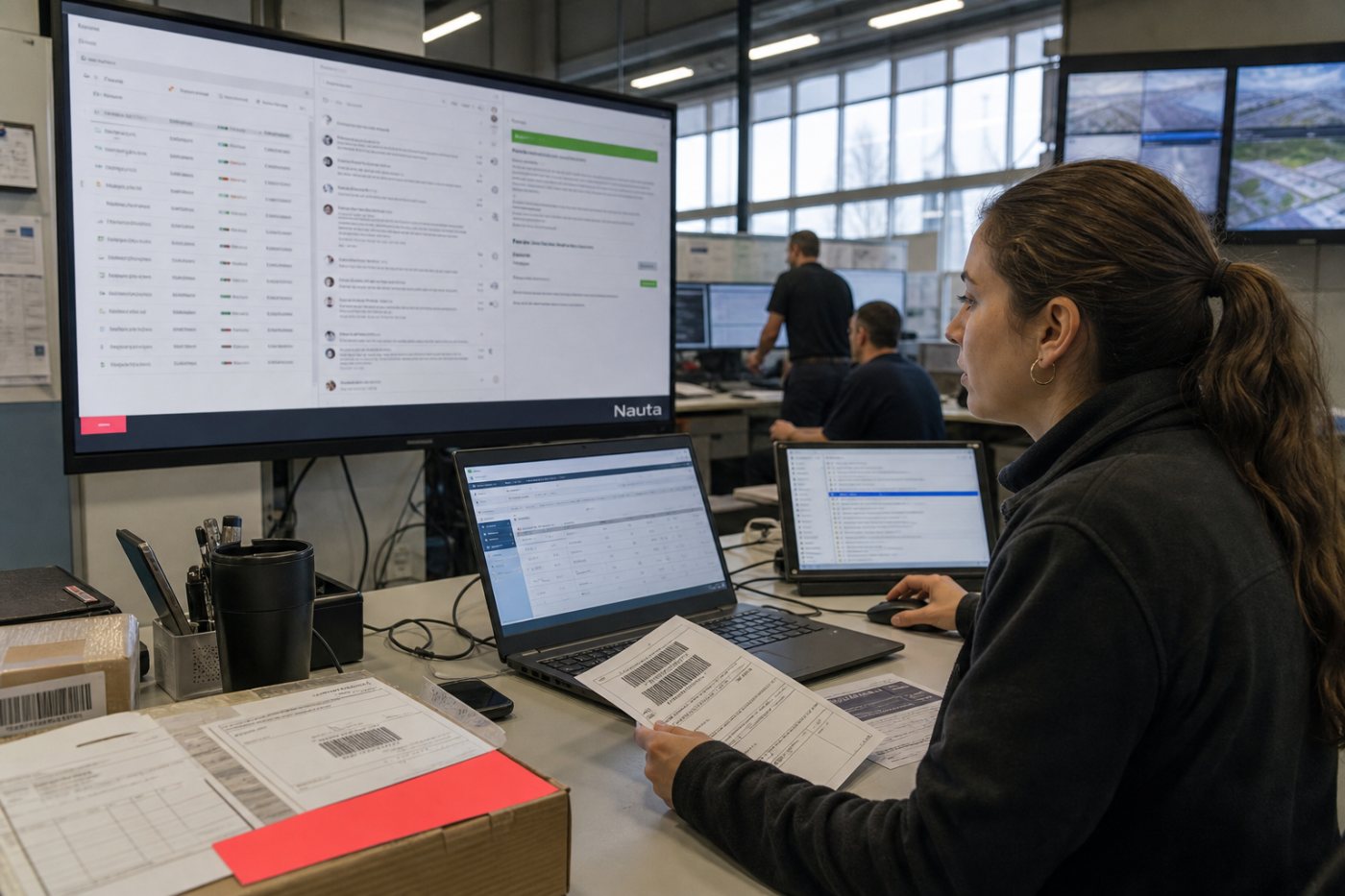 Nauta объединяет корпоративные записи, документы и переписку для обработки логистического исключения ИИ-агентом