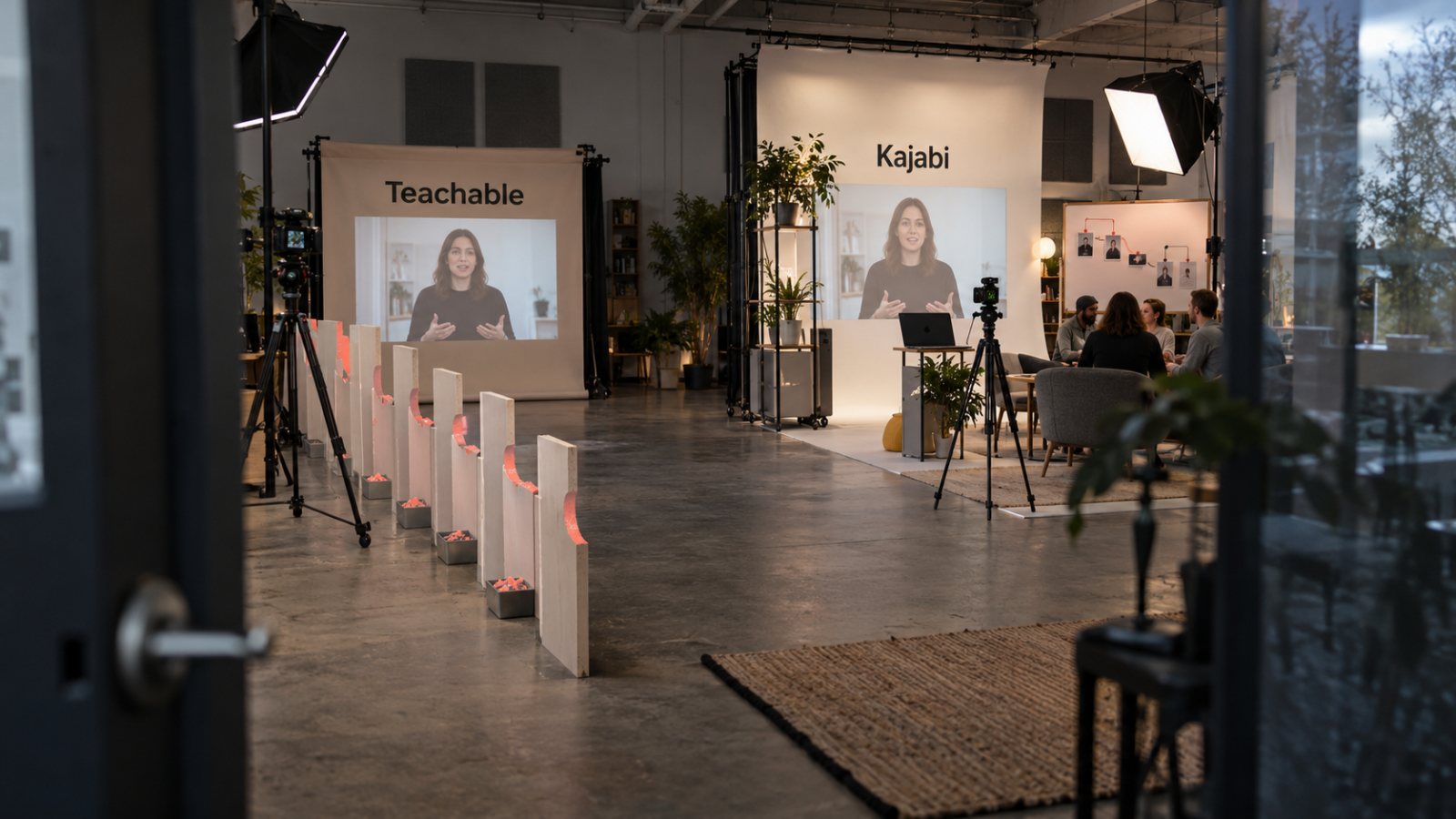Kajabi, nebo Teachable: nízký tarif může prodražit každou prodanou lekci