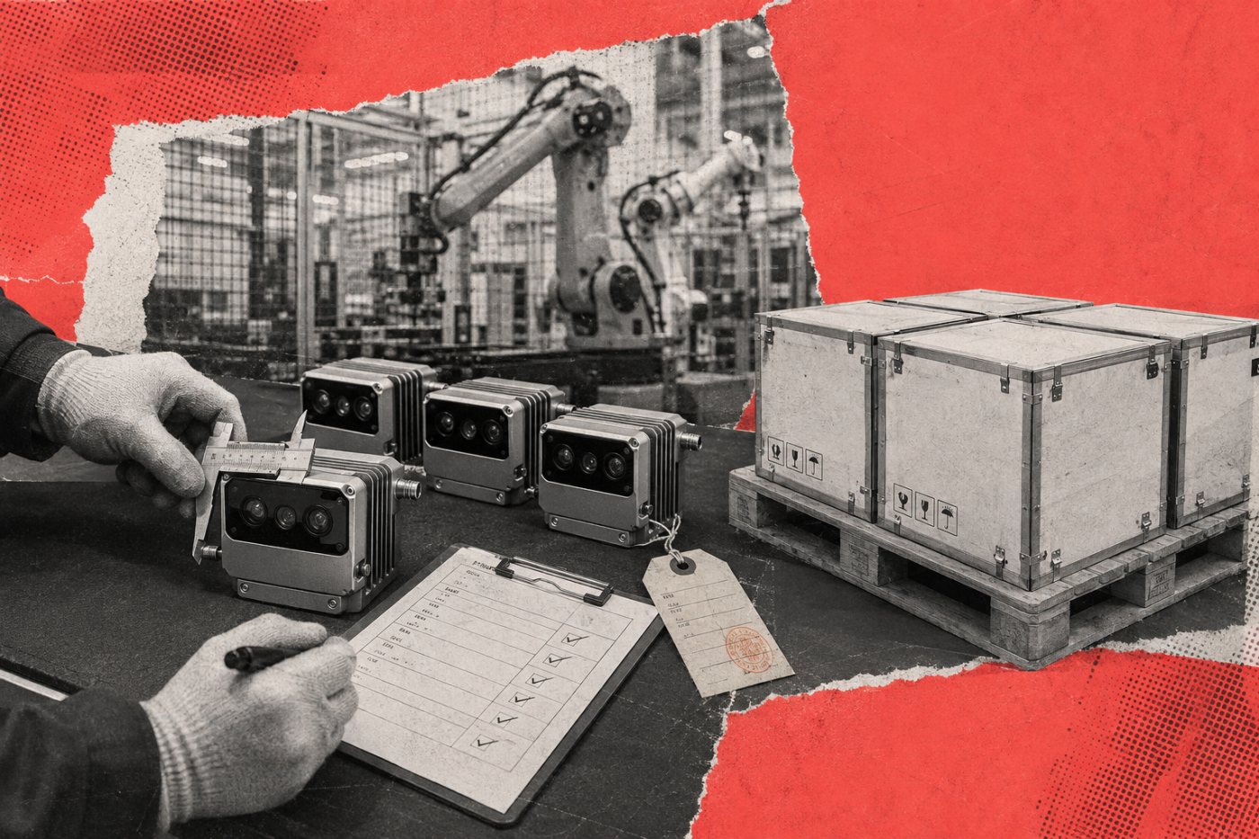 Lyte perception unit-এর production inspection ও customer deployment-এর প্রস্তুতি