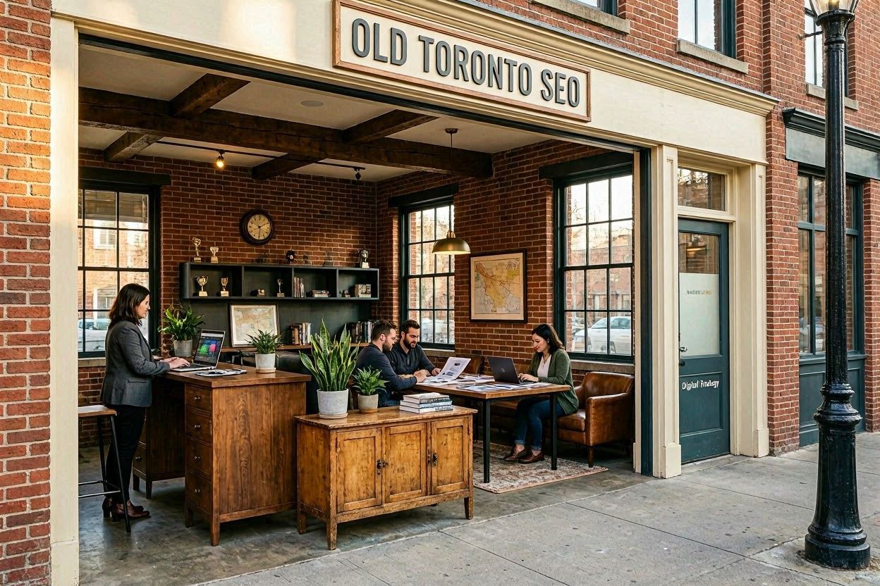 What strategies does an SEO Company Old Toronto use to improve local search rankings?