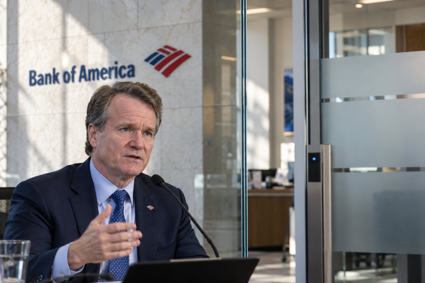 Brian Moynihan menjelaskan biaya Bank of America yang mencakup perbaikan perangkat lunak dan pembenahan kontrol antipencucian uang.