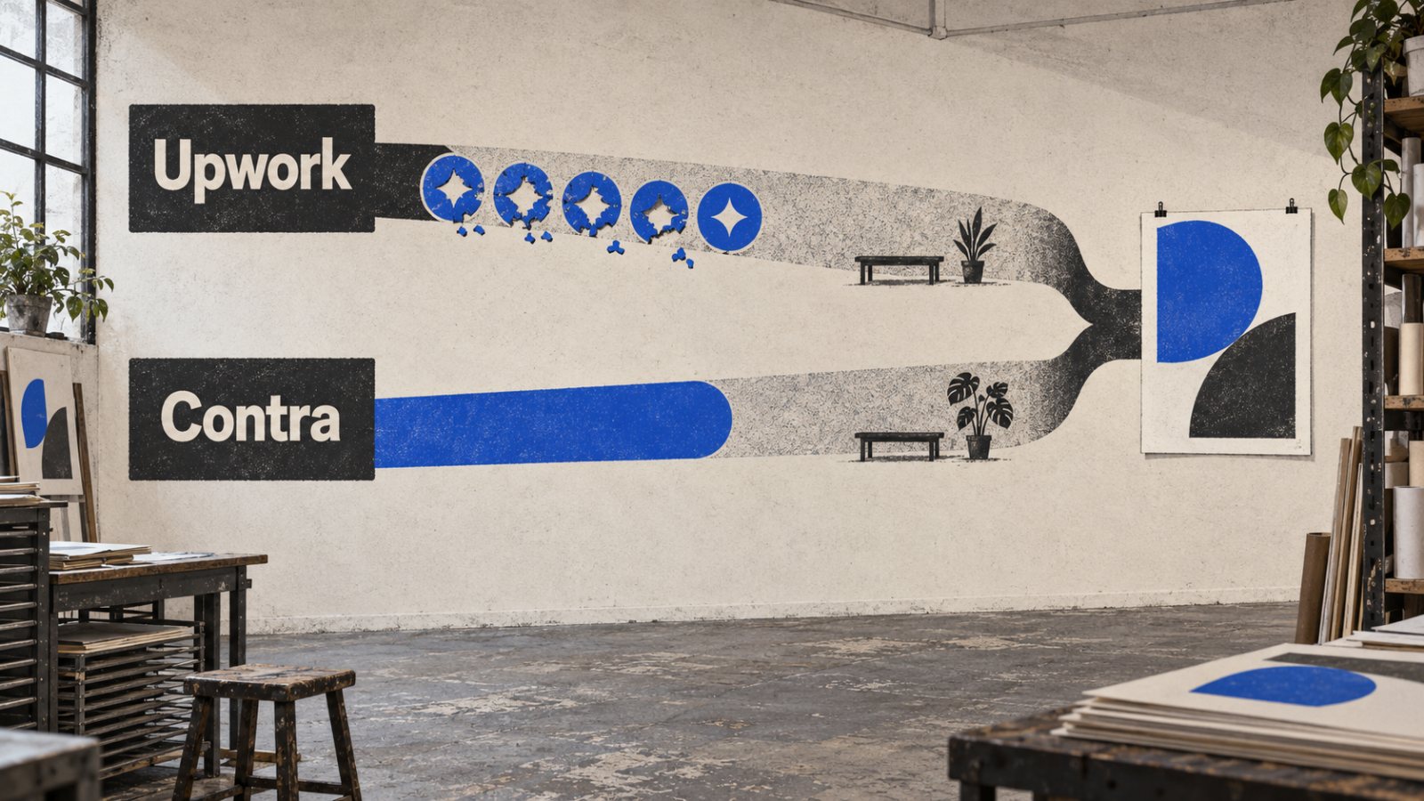 Upwork vai Contra: 0% komisija vēl neatceļ darba atrašanas cenu