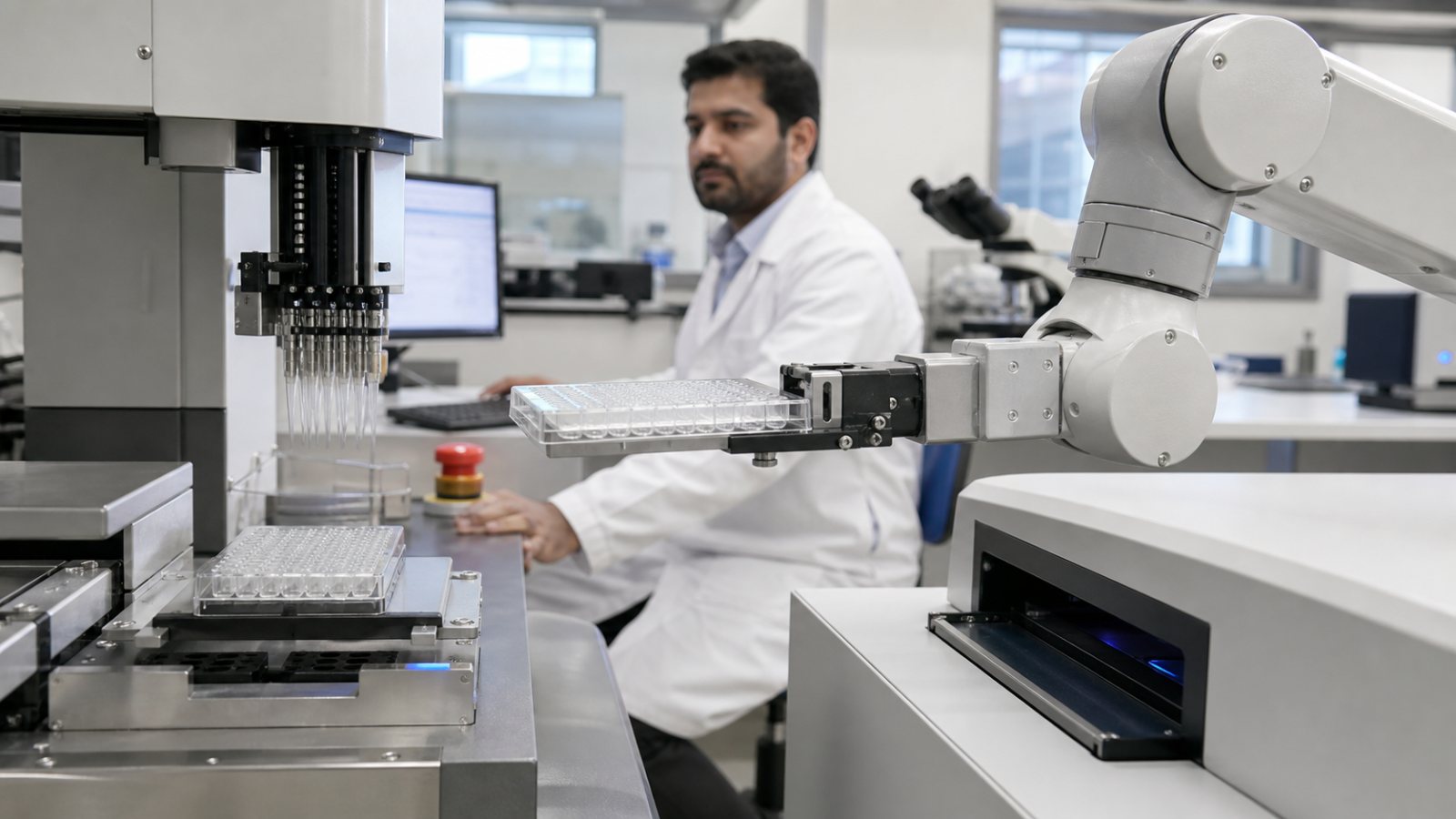Anthropic کا MHS: اے آئی ایجنٹس اب microscopes اور robotic arms چلائیں گے