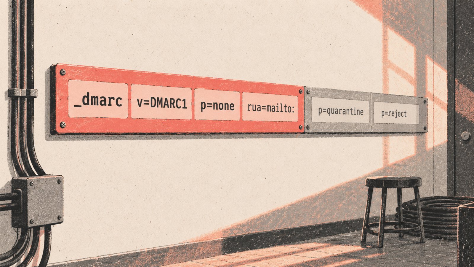 DMARC beállítása: a p=reject nem lehet az első lépés